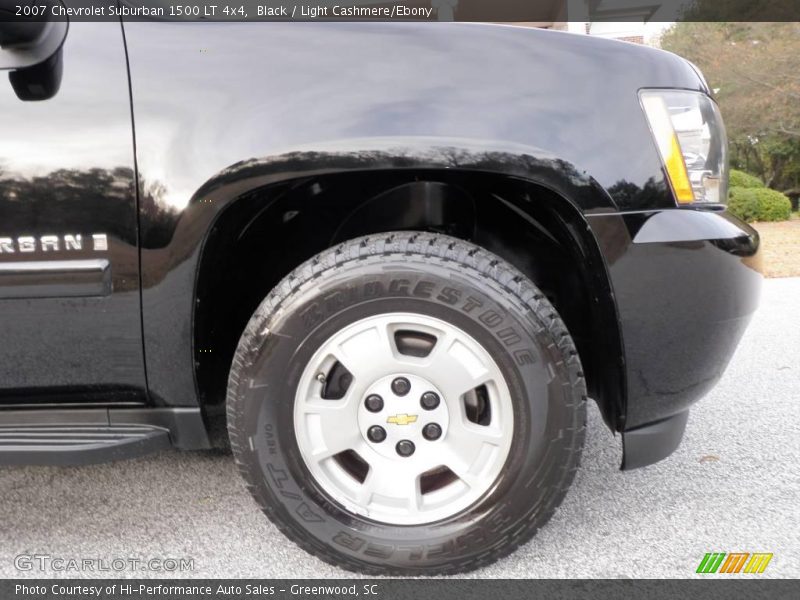 Black / Light Cashmere/Ebony 2007 Chevrolet Suburban 1500 LT 4x4