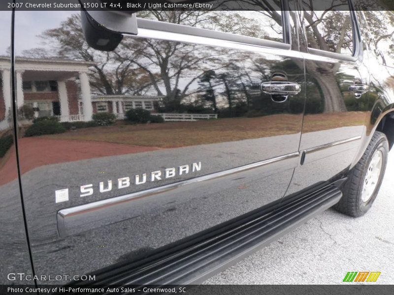 Black / Light Cashmere/Ebony 2007 Chevrolet Suburban 1500 LT 4x4