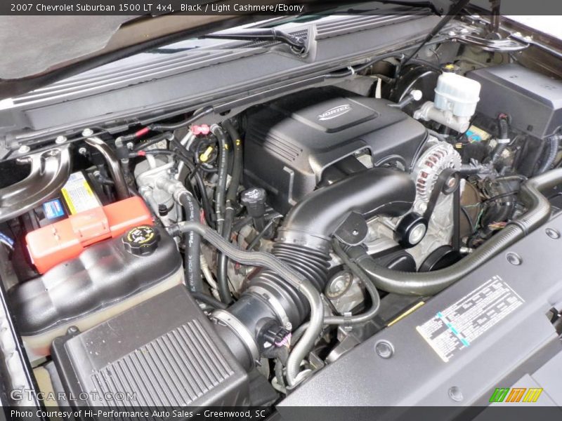 Black / Light Cashmere/Ebony 2007 Chevrolet Suburban 1500 LT 4x4