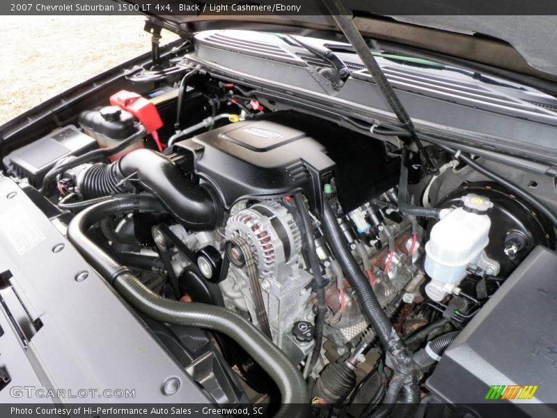 Black / Light Cashmere/Ebony 2007 Chevrolet Suburban 1500 LT 4x4