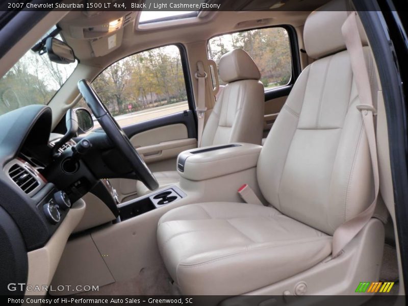 Black / Light Cashmere/Ebony 2007 Chevrolet Suburban 1500 LT 4x4