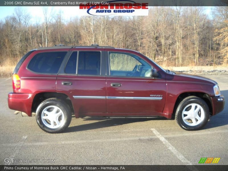 Cranberry Red Metallic / Light Gray 2006 GMC Envoy SLE 4x4
