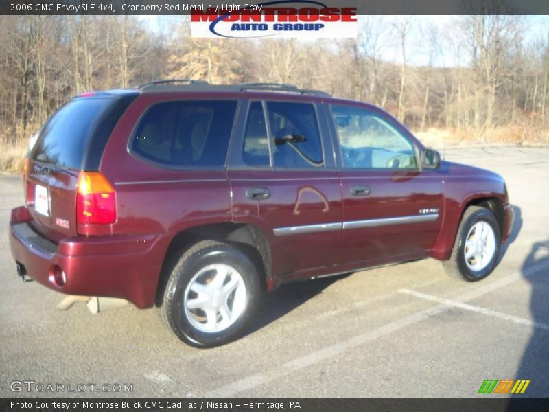 Cranberry Red Metallic / Light Gray 2006 GMC Envoy SLE 4x4