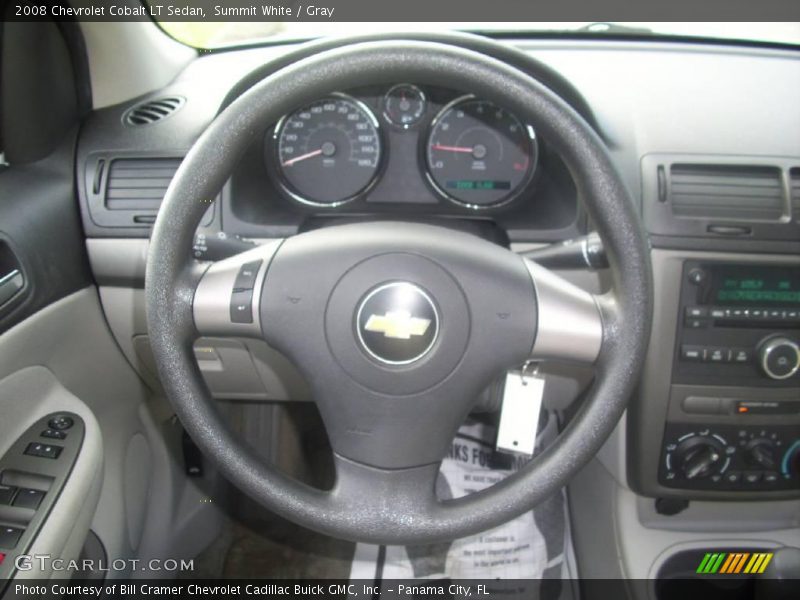 Summit White / Gray 2008 Chevrolet Cobalt LT Sedan