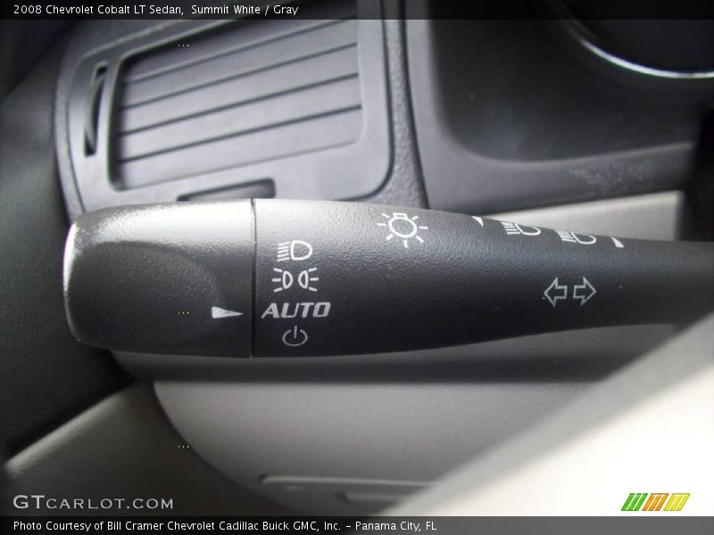 Summit White / Gray 2008 Chevrolet Cobalt LT Sedan