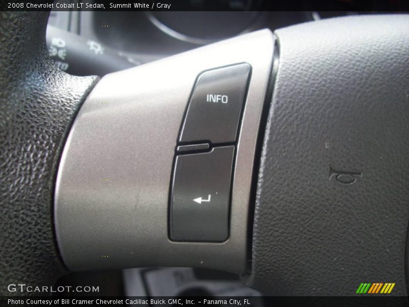 Summit White / Gray 2008 Chevrolet Cobalt LT Sedan