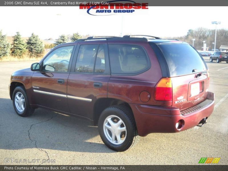 Cranberry Red Metallic / Light Gray 2006 GMC Envoy SLE 4x4