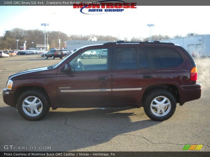 Cranberry Red Metallic / Light Gray 2006 GMC Envoy SLE 4x4