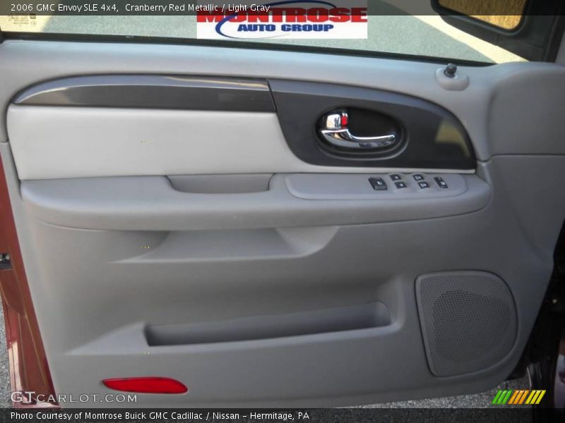Cranberry Red Metallic / Light Gray 2006 GMC Envoy SLE 4x4