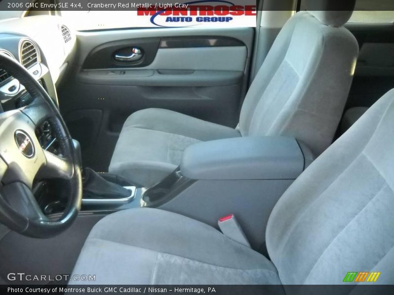 Cranberry Red Metallic / Light Gray 2006 GMC Envoy SLE 4x4