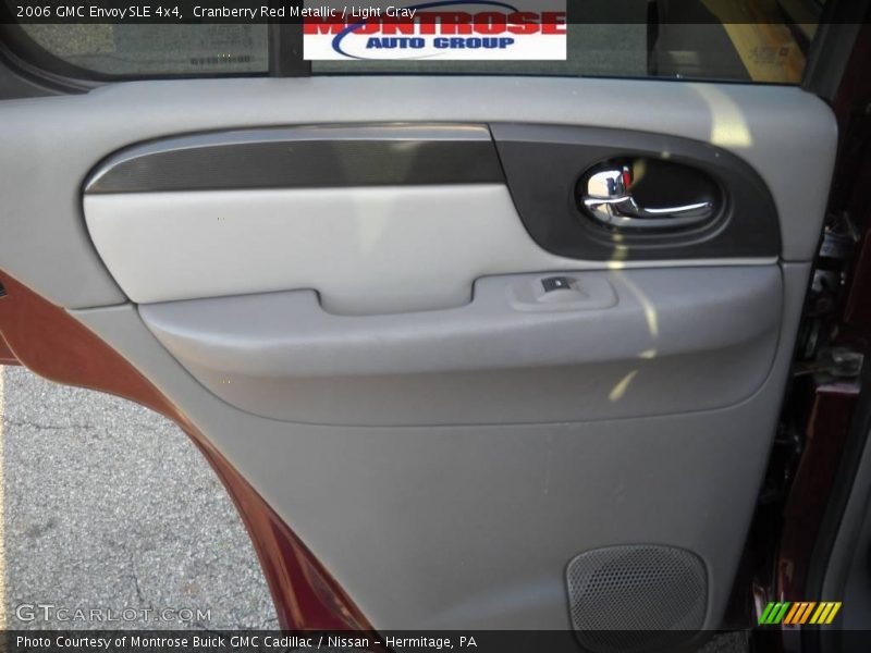 Cranberry Red Metallic / Light Gray 2006 GMC Envoy SLE 4x4