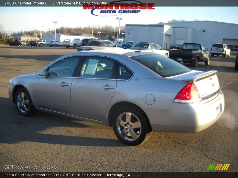 Silverstone Metallic / Ebony Black 2008 Chevrolet Impala LT