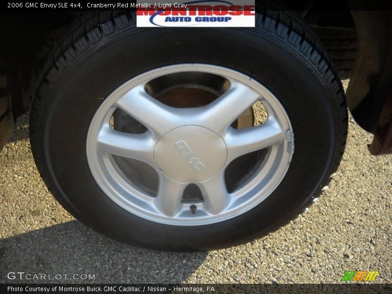Cranberry Red Metallic / Light Gray 2006 GMC Envoy SLE 4x4