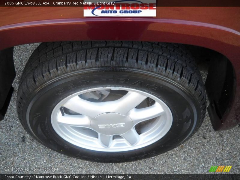 Cranberry Red Metallic / Light Gray 2006 GMC Envoy SLE 4x4