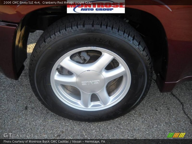 Cranberry Red Metallic / Light Gray 2006 GMC Envoy SLE 4x4