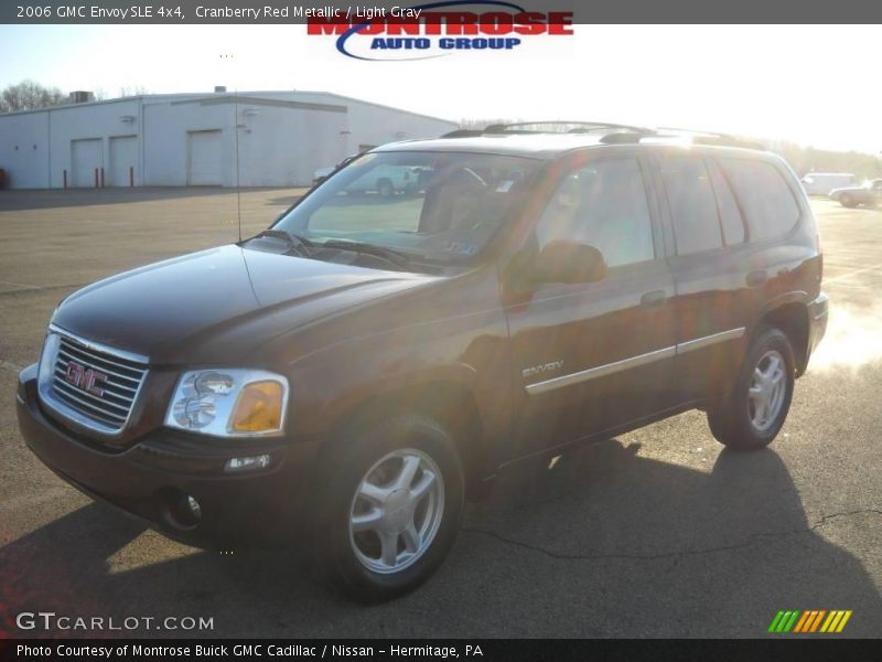 Cranberry Red Metallic / Light Gray 2006 GMC Envoy SLE 4x4