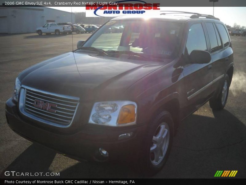 Cranberry Red Metallic / Light Gray 2006 GMC Envoy SLE 4x4