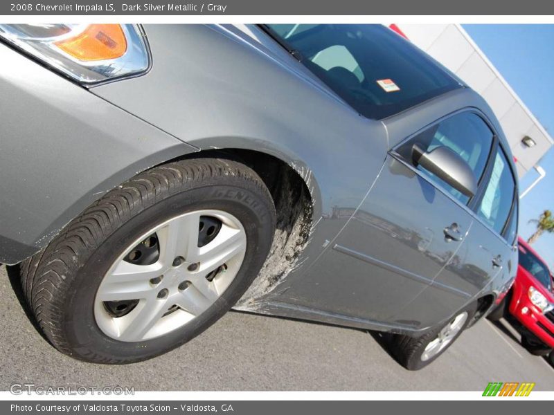 Dark Silver Metallic / Gray 2008 Chevrolet Impala LS
