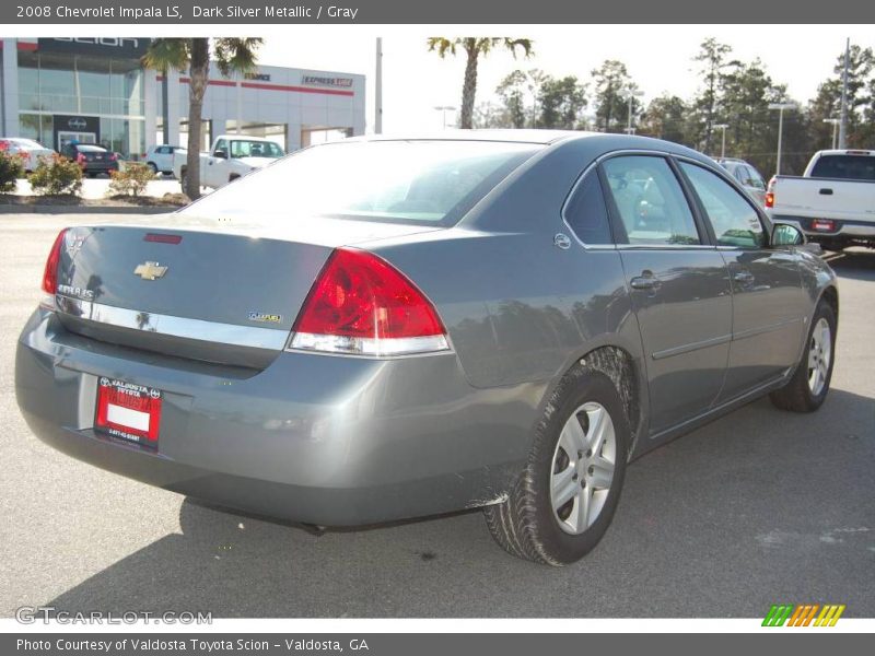 Dark Silver Metallic / Gray 2008 Chevrolet Impala LS