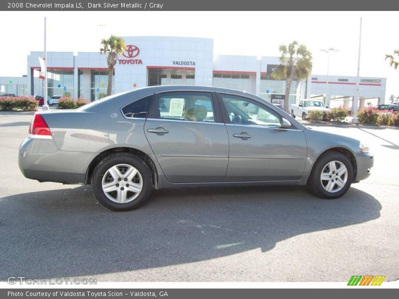 Dark Silver Metallic / Gray 2008 Chevrolet Impala LS