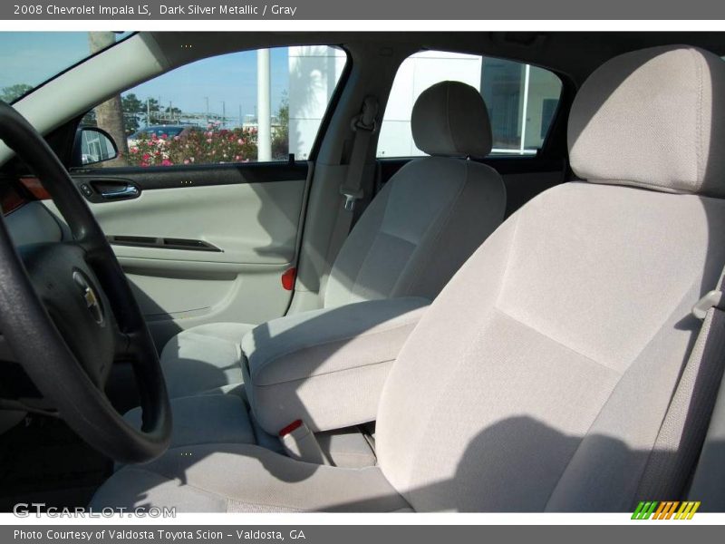 Dark Silver Metallic / Gray 2008 Chevrolet Impala LS