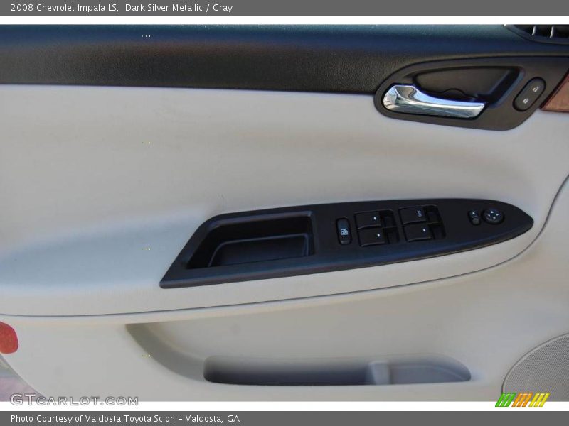 Dark Silver Metallic / Gray 2008 Chevrolet Impala LS