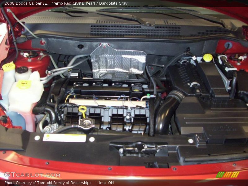 Inferno Red Crystal Pearl / Dark Slate Gray 2008 Dodge Caliber SE