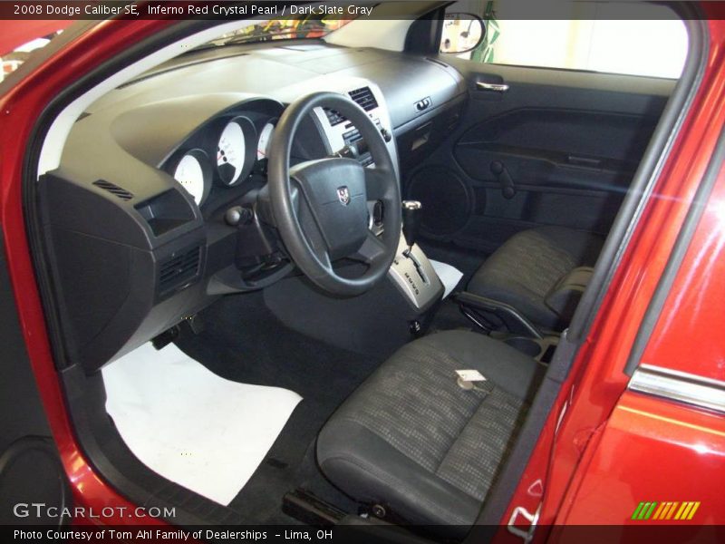 Inferno Red Crystal Pearl / Dark Slate Gray 2008 Dodge Caliber SE