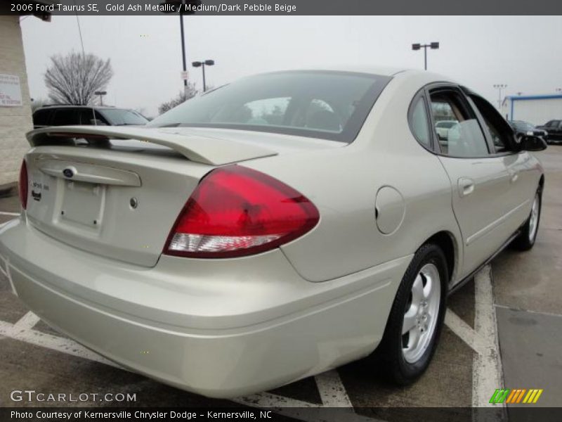 Gold Ash Metallic / Medium/Dark Pebble Beige 2006 Ford Taurus SE