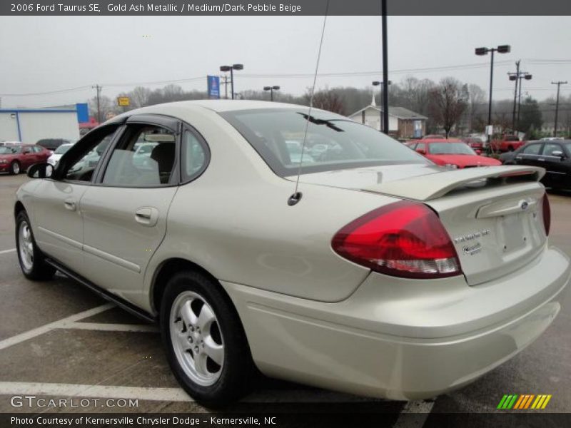 Gold Ash Metallic / Medium/Dark Pebble Beige 2006 Ford Taurus SE