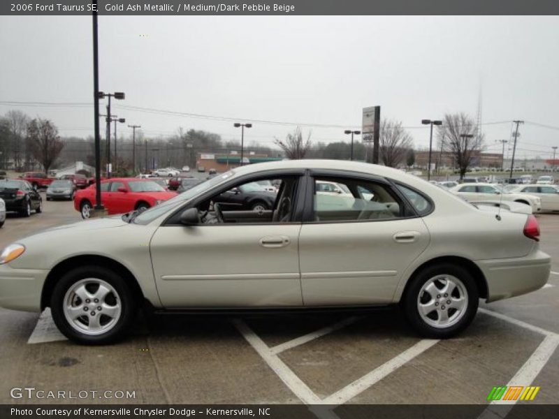 Gold Ash Metallic / Medium/Dark Pebble Beige 2006 Ford Taurus SE