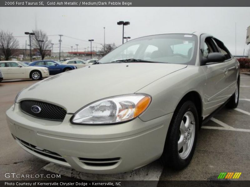 Gold Ash Metallic / Medium/Dark Pebble Beige 2006 Ford Taurus SE
