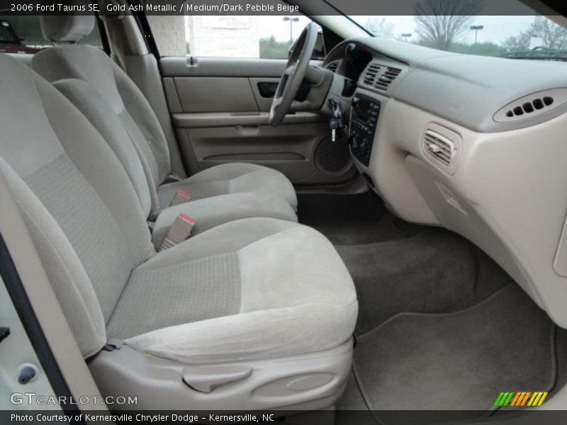 Gold Ash Metallic / Medium/Dark Pebble Beige 2006 Ford Taurus SE