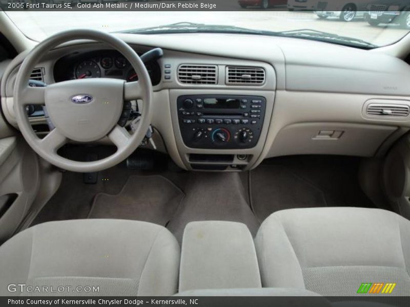 Gold Ash Metallic / Medium/Dark Pebble Beige 2006 Ford Taurus SE