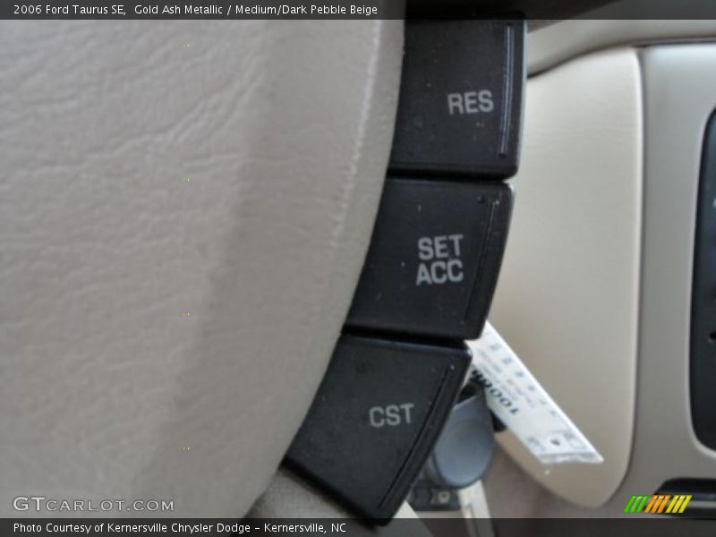 Gold Ash Metallic / Medium/Dark Pebble Beige 2006 Ford Taurus SE