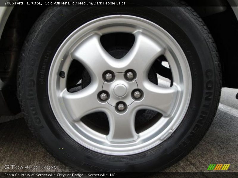 Gold Ash Metallic / Medium/Dark Pebble Beige 2006 Ford Taurus SE