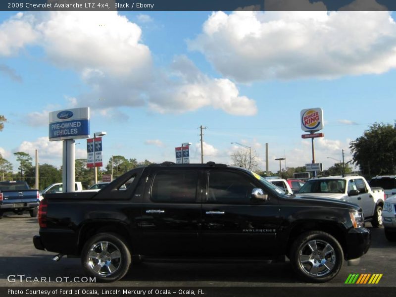 Black / Ebony 2008 Chevrolet Avalanche LTZ 4x4
