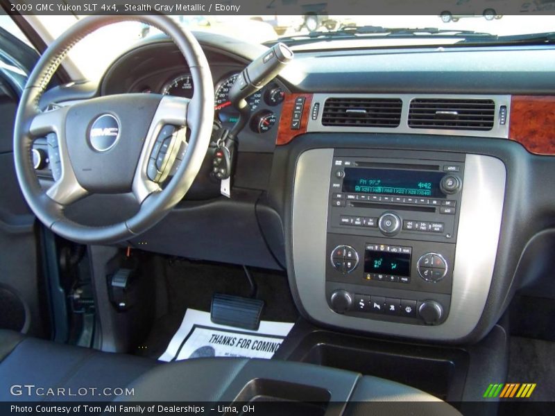 Stealth Gray Metallic / Ebony 2009 GMC Yukon SLT 4x4