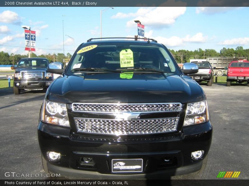 Black / Ebony 2008 Chevrolet Avalanche LTZ 4x4
