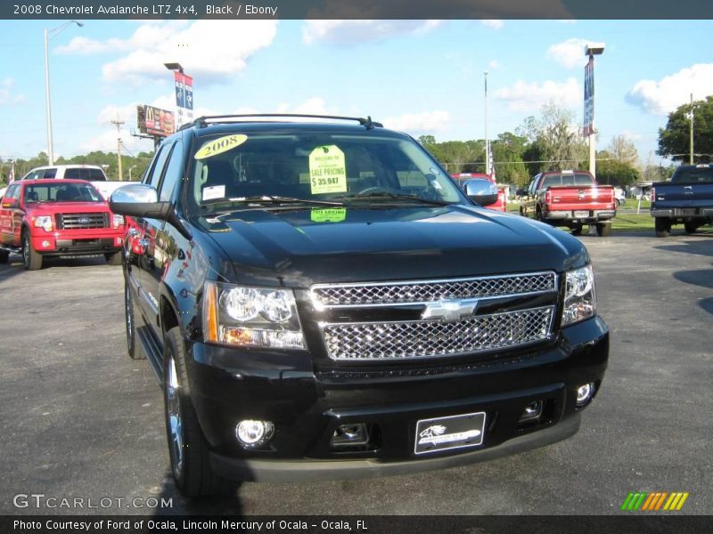 Black / Ebony 2008 Chevrolet Avalanche LTZ 4x4