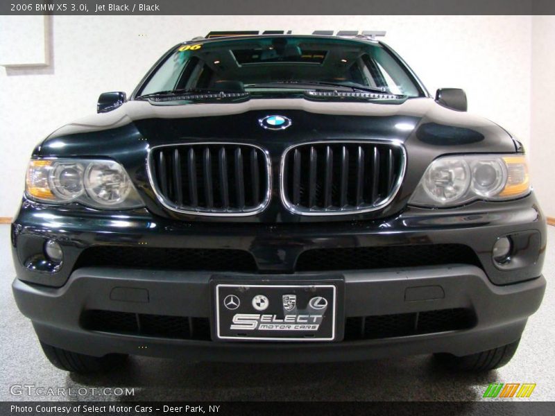 Jet Black / Black 2006 BMW X5 3.0i