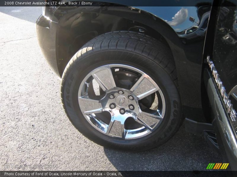 Black / Ebony 2008 Chevrolet Avalanche LTZ 4x4