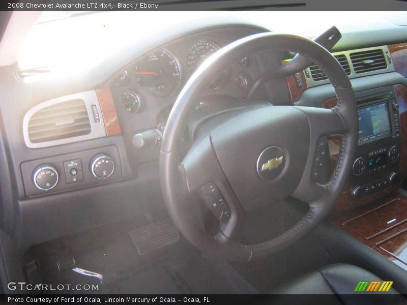 Black / Ebony 2008 Chevrolet Avalanche LTZ 4x4