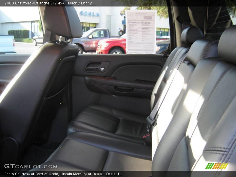 Black / Ebony 2008 Chevrolet Avalanche LTZ 4x4