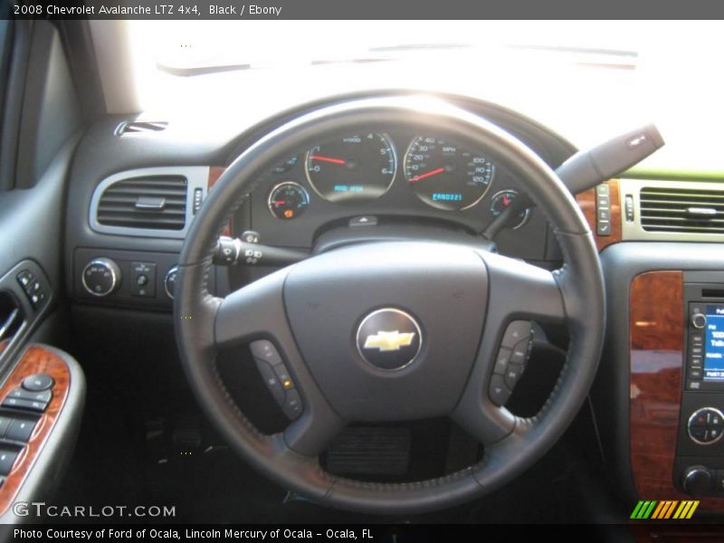 Black / Ebony 2008 Chevrolet Avalanche LTZ 4x4