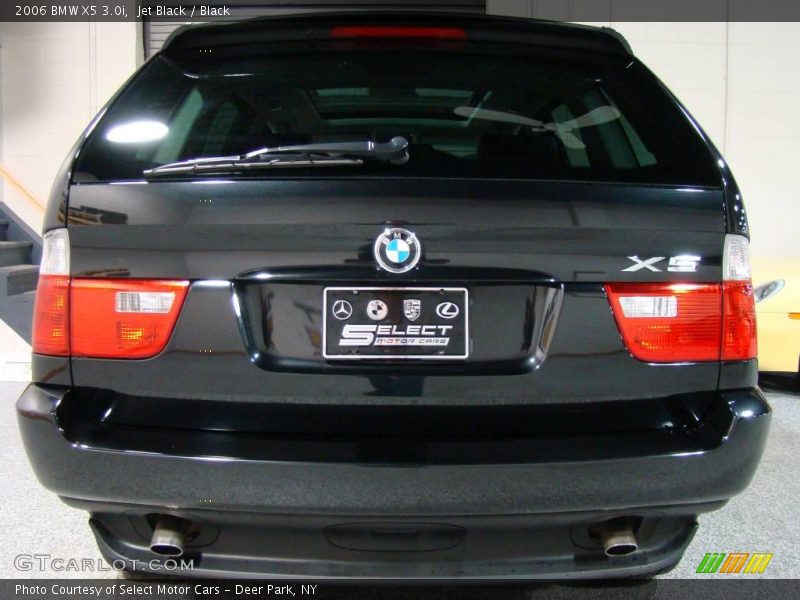 Jet Black / Black 2006 BMW X5 3.0i
