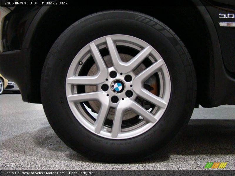 Jet Black / Black 2006 BMW X5 3.0i