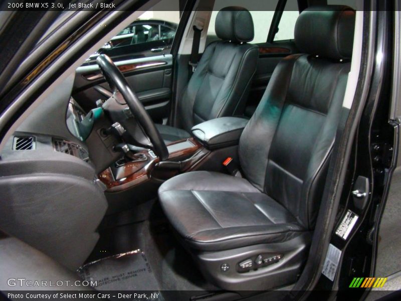 Jet Black / Black 2006 BMW X5 3.0i