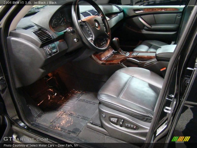 Jet Black / Black 2006 BMW X5 3.0i