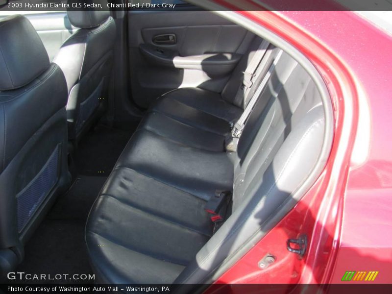 Chianti Red / Dark Gray 2003 Hyundai Elantra GLS Sedan